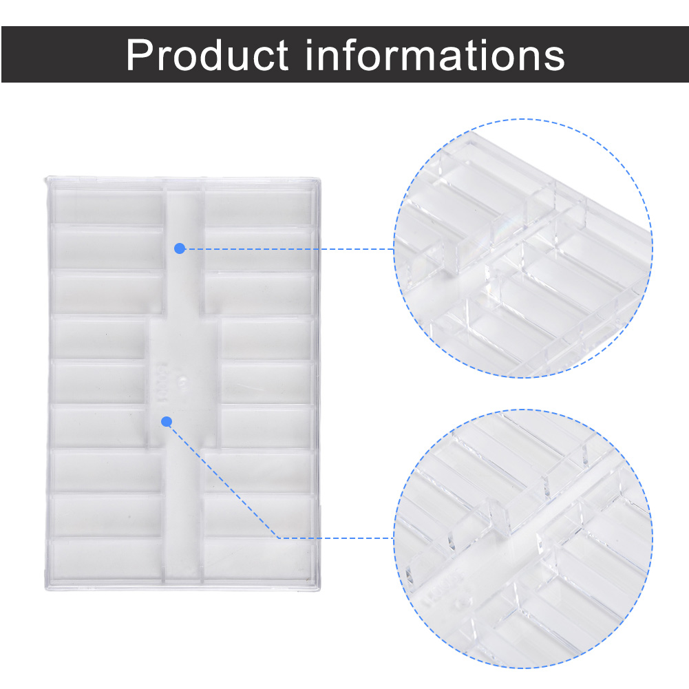 19-Partition Clear Plastic Con - огляд і ціна Electronics Repair Store