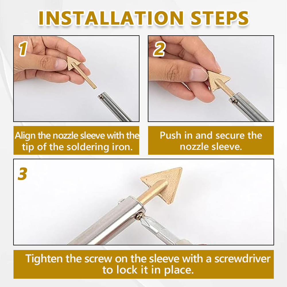 3PCS Soldering Iron Tips Set,  - огляд і ціна Electronics Repair Kit With Soldering Iron