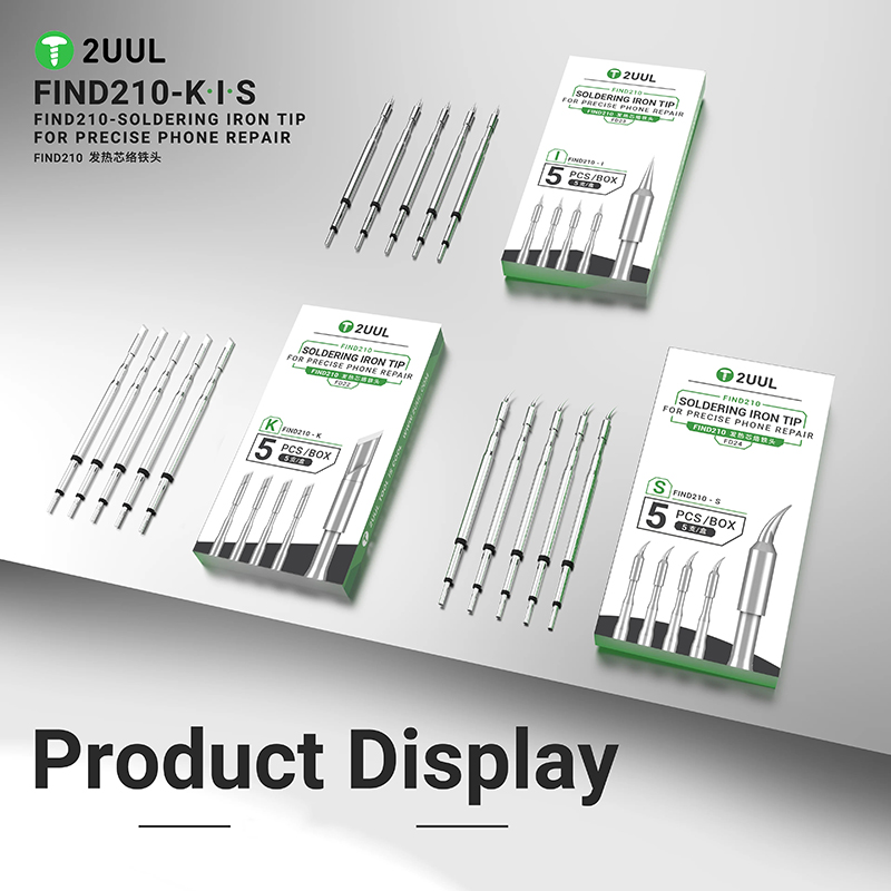 2UUL C210 K I S Universal Sold - огляд і ціна Electronics Repair Kit With Soldering Iron