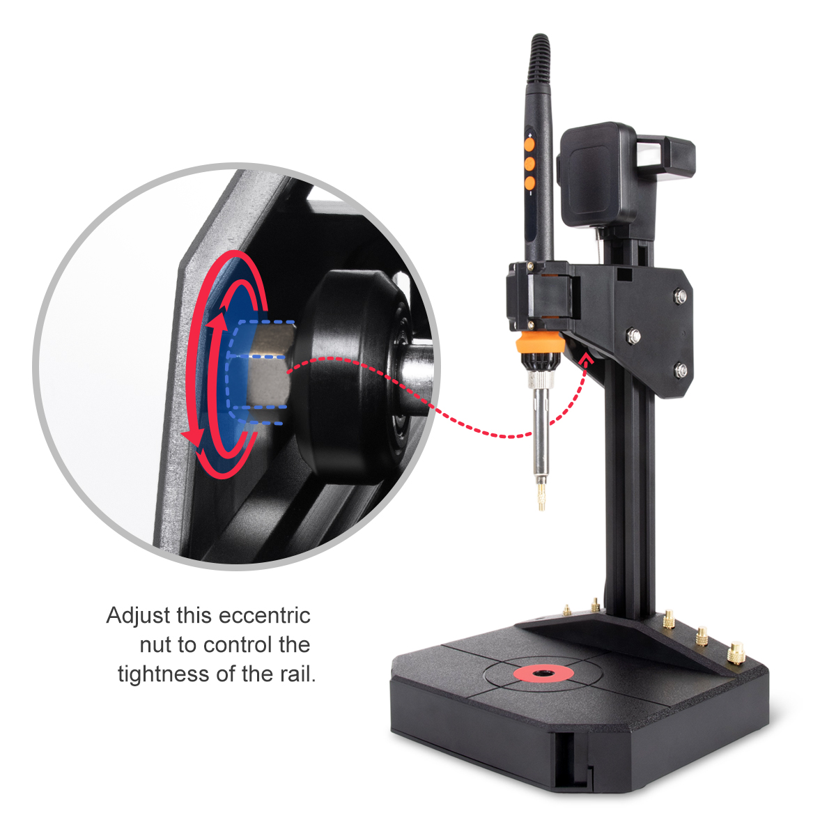 Heat Set Insert Press Tool Ste - огляд і ціна Electronics Repair Kit With Soldering Iron
