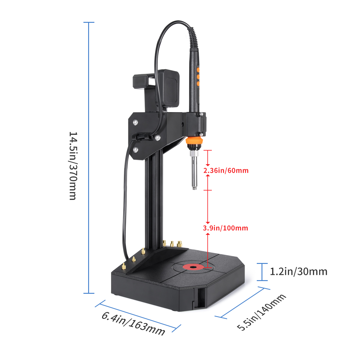 Heat Set Insert Press Tool Ste - огляд і ціна Electronics Repair Kit With Soldering Iron
