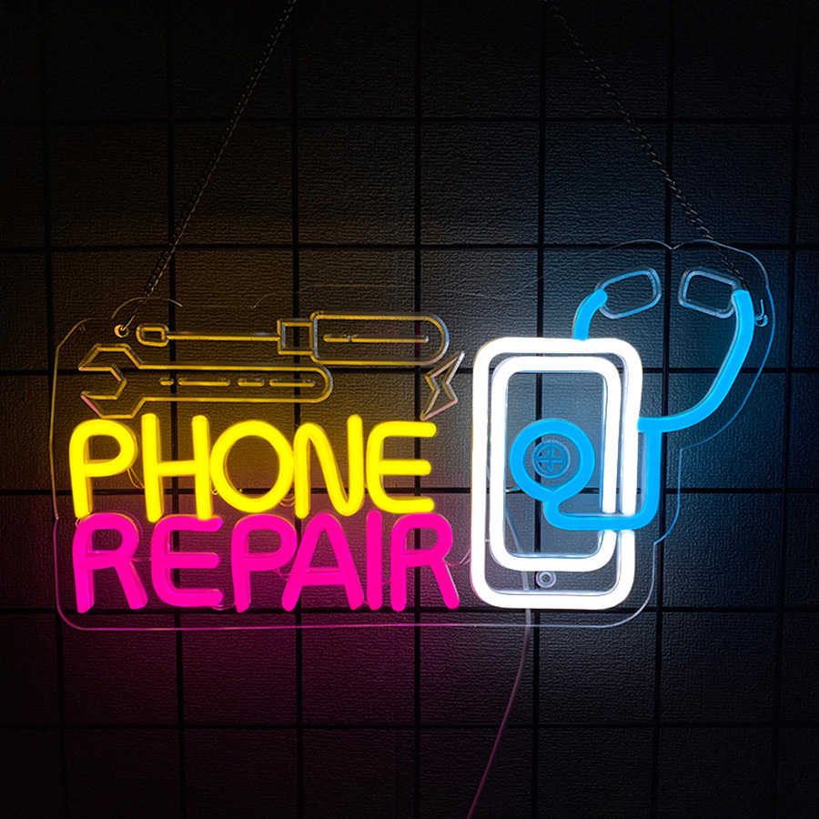 Phone Repair Neon Sign For Wal - огляд і ціна Electronics Repair Store