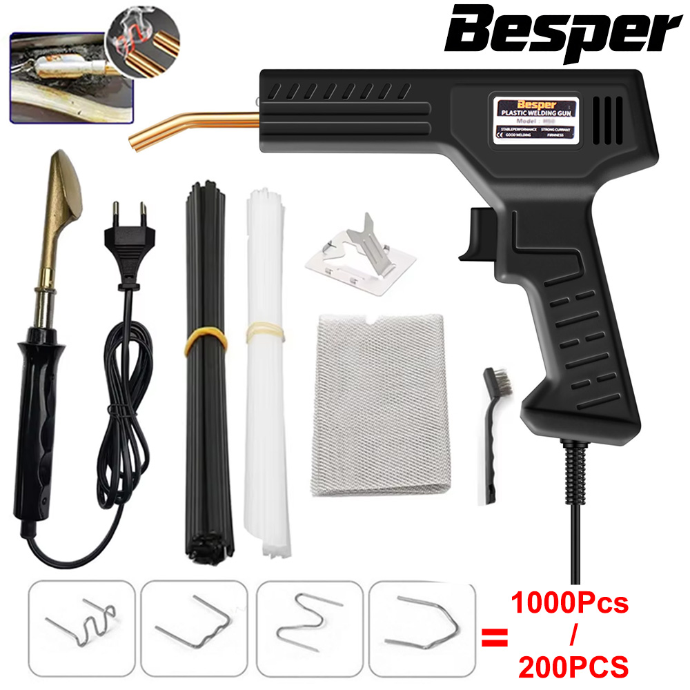 50W Plastic Welder 1000-200PCS - огляд і ціна Electronics Repair Kit With Soldering Iron