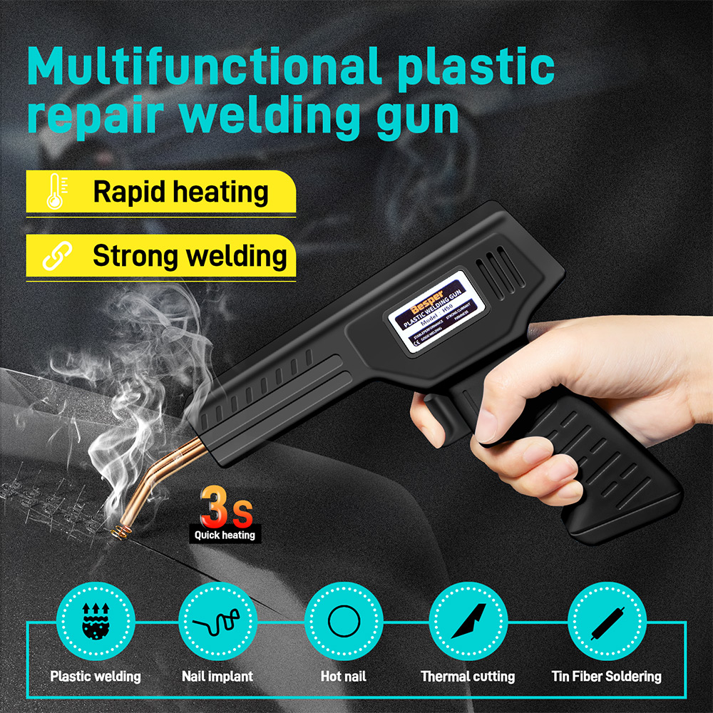 50W Plastic Welder 1000-200PCS - огляд і ціна Electronics Repair Kit With Soldering Iron